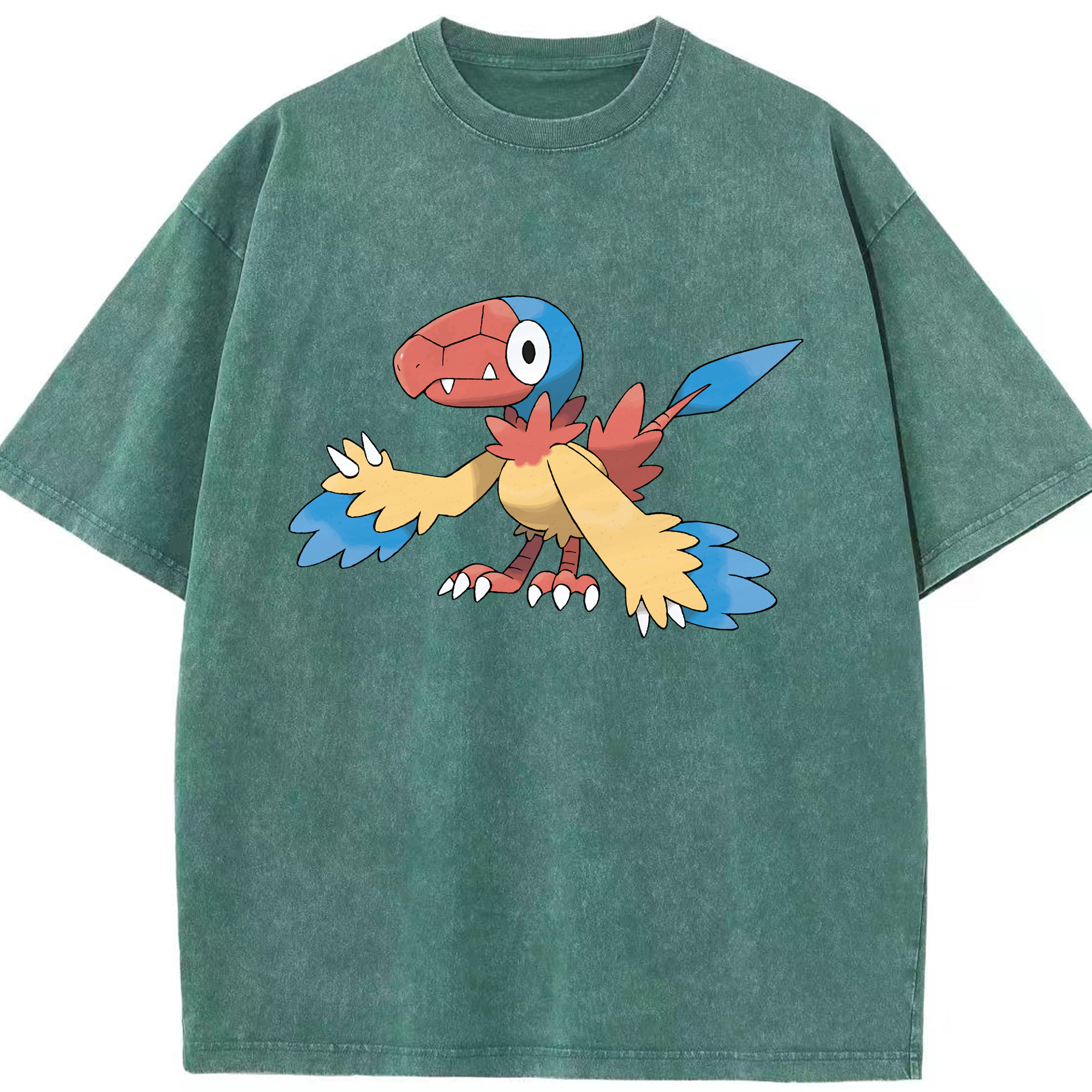 （画像用） ポケットモンスター Pokémon 綿100% ヴィンテージ風 半袖Tシャツ（フロントプリント）